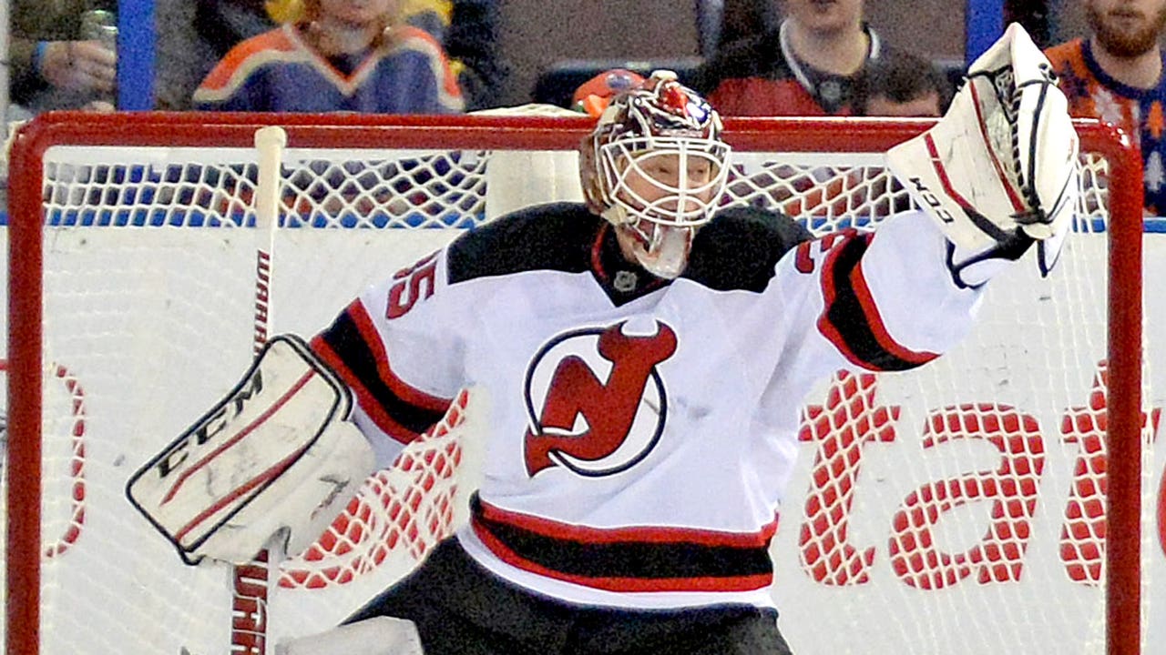 Schneider stops all 29 shots Oilers shots as Devils get shutout win